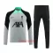 Liverpool Conjunto de Moletom de Treino 23/24 Cinza