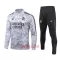 Real Madrid Conjunto de Moletom de Treino 23/24 Dragon Cinza