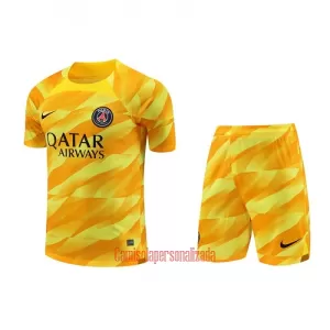 Camisolas Guarda Redes Paris Saint-Germain Criança Equipamento Alternativo 23/24 Camisolas Guarda Redes Paris Saint-Germain Criança Equipamento Alternativo 23/24