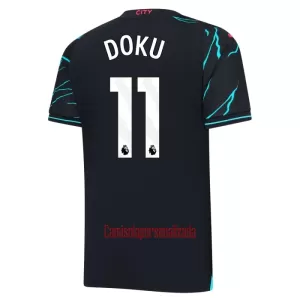 Camisolas Manchester City Jérémy Doku 11 Equipamento Terceiro 23/24 Camisolas Manchester City Jérémy Doku 11 Equipamento Terceiro 23/24