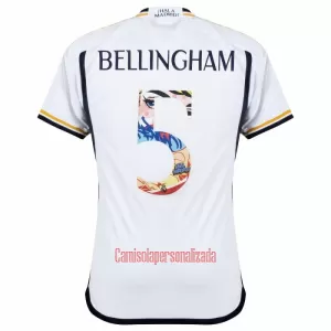 Camisolas Real Madrid Jude Bellingham 5 Equipamento Principal 23/24
