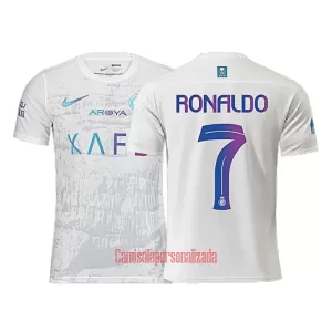 Camisolas Al-Nassr FC Cristiano Ronaldo 7 Equipamento Terceiro 23/24 Camisolas Al-Nassr FC Cristiano Ronaldo 7 Equipamento Terceiro 23/24