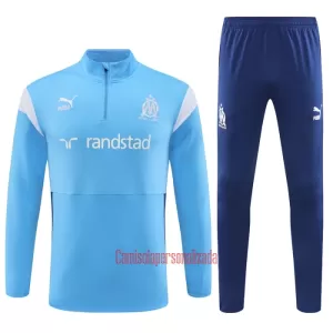 Olympique Marseille Conjunto de Moletom de Treino Criança 23/24 Azul Olympique Marseille Conjunto de Moletom de Treino Criança 23/24 Azul