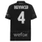 Camisolas AC Milan Ismael Bennacer 4 Equipamento 4ª 23/24 Preto