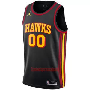 Camisolas Atlanta Hawks Statement Edition 23/24 Swingman Preto