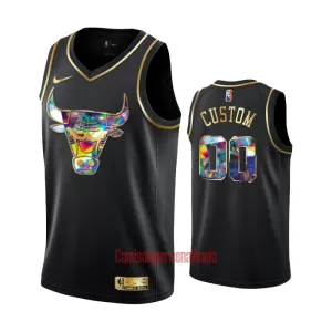 Camisolas Chicago Bulls Diamond Edition Swingman Preto Camisolas Chicago Bulls Diamond Edition Swingman Preto