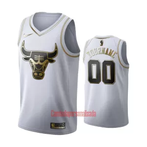 Camisolas Chicago Bulls Golden Edition Swingman Branco Camisolas Chicago Bulls Golden Edition Swingman Branco