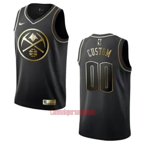 Camisolas Denver Nuggets Golden Edition Swingman Preto Camisolas Denver Nuggets Golden Edition Swingman Preto