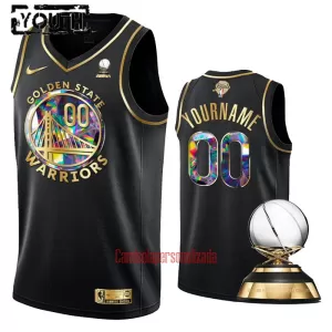 Camisolas Golden State Warriors Criança Diamond Edition Swingman Preto Camisolas Golden State Warriors Criança Diamond Edition Swingman Preto