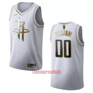 Camisolas Houston Rockets Golden Edition Swingman Branco Camisolas Houston Rockets Golden Edition Swingman Branco