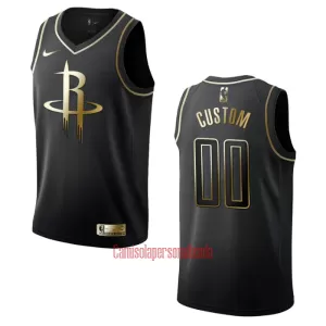 Camisolas Houston Rockets Golden Edition Swingman Preto Camisolas Houston Rockets Golden Edition Swingman Preto