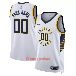 Camisolas Indiana Pacers Association Edition 23/24 Swingman Branco Camisolas Indiana Pacers Association Edition 23/24 Swingman Branco