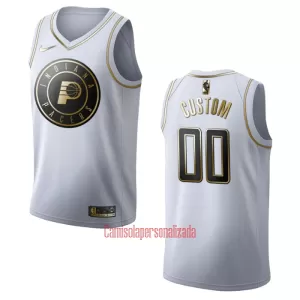 Camisolas Indiana Pacers Golden Edition 23/24 Swingman Branco Camisolas Indiana Pacers Golden Edition 23/24 Swingman Branco