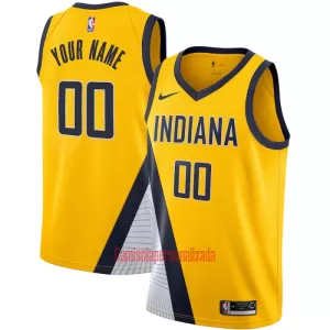Camisolas Indiana Pacers Statement Edition 23/24 Swingman Amarelo Camisolas Indiana Pacers Statement Edition 23/24 Swingman Amarelo