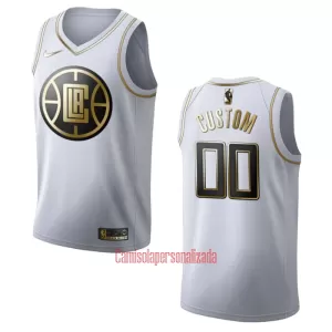 Camisolas Los Angeles Clippers Golden Edition Swingman Branco Camisolas Los Angeles Clippers Golden Edition Swingman Branco