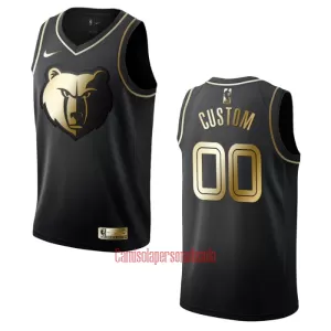 Camisolas Memphis Grizzlies Golden Edition Swingman Preto Camisolas Memphis Grizzlies Golden Edition Swingman Preto