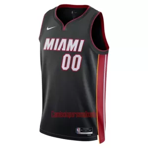 Camisolas Miami Heat Icon Edition 23/24 Swingman Preto