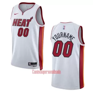White Camisolas Miami Heat Association Edition 23/24 Swingman