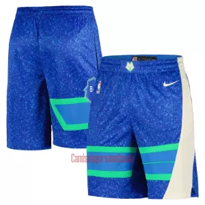 Calções NBA Milwaukee Bucks City Edition Swingman Calções NBA Milwaukee Bucks City Edition Swingman