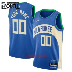 Camisolas Milwaukee Bucks Criança City Edition 23/24 Swingman Camisolas Milwaukee Bucks Criança City Edition 23/24 Swingman