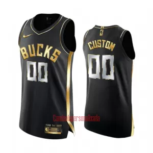 Limited Camisolas Milwaukee Bucks Golden Edition Swingman Preto Limited Camisolas Milwaukee Bucks Golden Edition Swingman Preto