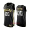 Limited Camisolas Milwaukee Bucks Golden Edition Swingman Preto