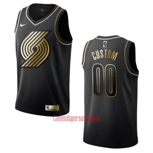 Camisolas Portland Trail Blazers Golden Edition Swingman Preto Camisolas Portland Trail Blazers Golden Edition Swingman Preto