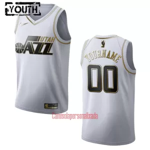 Camisolas Utah Jazz Criança Golden Edition Swingman Branco
