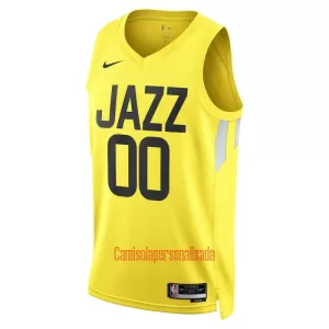 Camisolas Utah Jazz Icon Edition 23/24 Swingman Amarelo