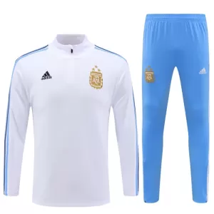 Argentina Conjunto de Moletom de Treino Criança 23/24 Branco Argentina Conjunto de Moletom de Treino Criança 23/24 Branco