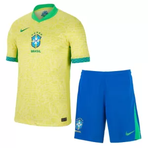 Camisolas Brasil Criança Equipamento Principal 2024 Camisolas Brasil Criança Equipamento Principal 2024
