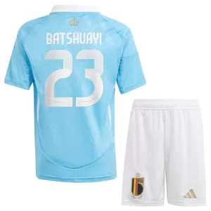 Camisolas Bélgica Batshuayi 23 Criança Equipamento Alternativo Euro 2024 Camisolas Bélgica Batshuayi 23 Criança Equipamento Alternativo Euro 2024