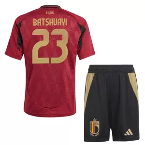 Camisolas Bélgica Batshuayi 23 Criança Equipamento Principal Euro 2024 Camisolas Bélgica Batshuayi 23 Criança Equipamento Principal Euro 2024