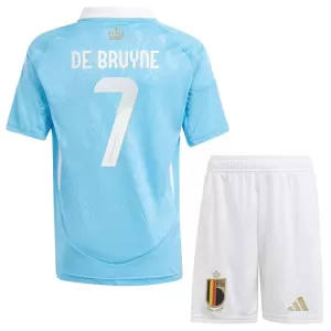 Camisolas Bélgica Kevin De Bruyne 7 Criança Equipamento Alternativo Euro 2024 Camisolas Bélgica Kevin De Bruyne 7 Criança Equipamento Alternativo Euro 2024
