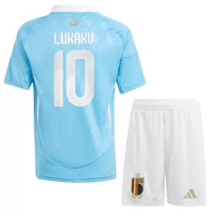 Camisolas Bélgica Romelu Lukaku 10 Criança Equipamento Alternativo Euro 2024 Camisolas Bélgica Romelu Lukaku 10 Criança Equipamento Alternativo Euro 2024