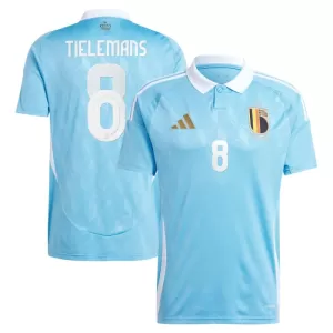 Camisolas Bélgica Tielemans 8 Equipamento Alternativo Euro 2024 Camisolas Bélgica Tielemans 8 Equipamento Alternativo Euro 2024