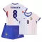 Camisolas França Aurélien Tchouaméni 8 Criança Equipamento Alternativo Euro 2024
