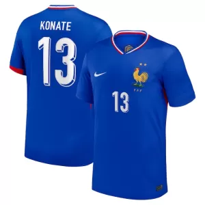 Camisolas França Konate 13 Equipamento Principal Euro 2024 Camisolas França Konate 13 Equipamento Principal Euro 2024