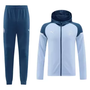 Manchester City Casaco Capuz Treino 24/25 Azul Manchester City Casaco Capuz Treino 24/25 Azul