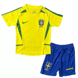 Camisolas Brasil 2002-2003 Criança Equipamento Principal Retro Camisolas Brasil 2002-2003 Criança Equipamento Principal Retro
