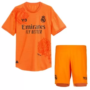 Camisolas Guarda Redes Real Madrid Criança Equipamento 4ª 23/24 Laranja Camisolas Guarda Redes Real Madrid Criança Equipamento 4ª 23/24 Laranja