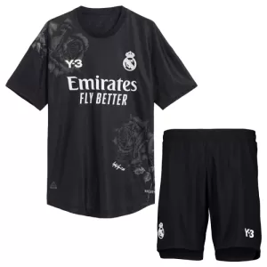 Camisolas Guarda Redes Real Madrid Criança Equipamento 4ª 23/24 Preto Camisolas Guarda Redes Real Madrid Criança Equipamento 4ª 23/24 Preto