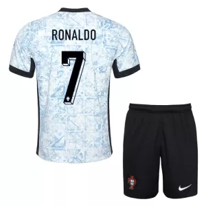 Camisolas Portugal Cristiano Ronaldo 7 Criança Equipamento Alternativo Euro 2024 Camisolas Portugal Cristiano Ronaldo 7 Criança Equipamento Alternativo Euro 2024