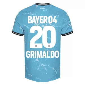 Camisolas Bayer 04 Leverkusen Alejandro Grimaldo 20 Equipamento Terceiro 23/24