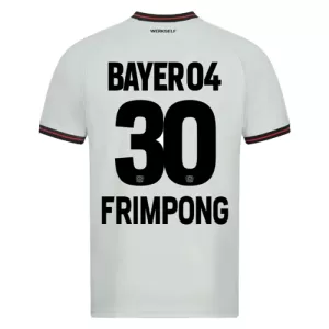 Camisolas Bayer 04 Leverkusen Jeremie Frimpong 30 Equipamento Alternativo 23/24