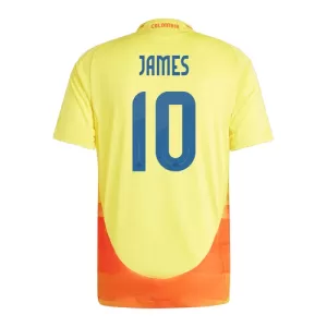 Camisolas Colômbia James Rodriguez 10 Equipamento Principal 2024 Camisolas Colômbia James Rodriguez 10 Equipamento Principal 2024