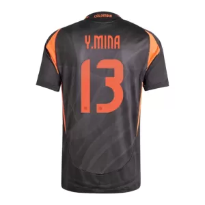 Camisolas Colômbia Yerry Mina 13 Equipamento Alternativo 2024 Camisolas Colômbia Yerry Mina 13 Equipamento Alternativo 2024