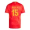 Camisolas Espanha Alex Baena 15 Equipamento Principal Euro 2024