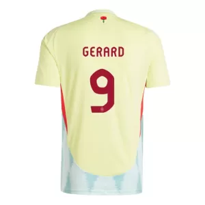 Camisolas Espanha Gerard Moreno 9 Equipamento Alternativo Euro 2024