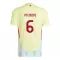 Camisolas Espanha Mikel Merino 6 Equipamento Alternativo Euro 2024